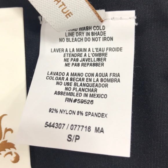 NWOT Becca Fine Line Ribbed Bikini Bottoms - Picture 3 of 7